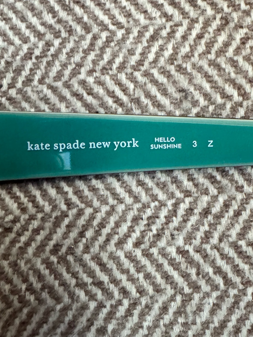 Kate Spade Johanna Polarized Rectangle Cat-Eye Sunglasses & Case- NWTs! - Picture 9 of 16